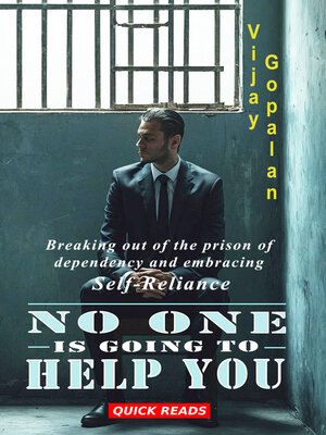 cover image of NO ONE IS GOING TO HELP YOU
